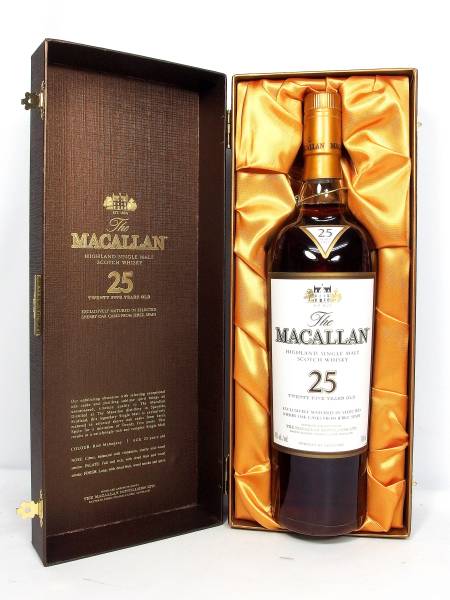 MACALLAN マッカラン 25年 ウイスキー 700ml らくうる方南町店 高価買取